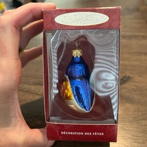 Hallmark Keepsake LI'L PARTRIDGE 2000 IS A PARTRIDGE GLASS BIRD